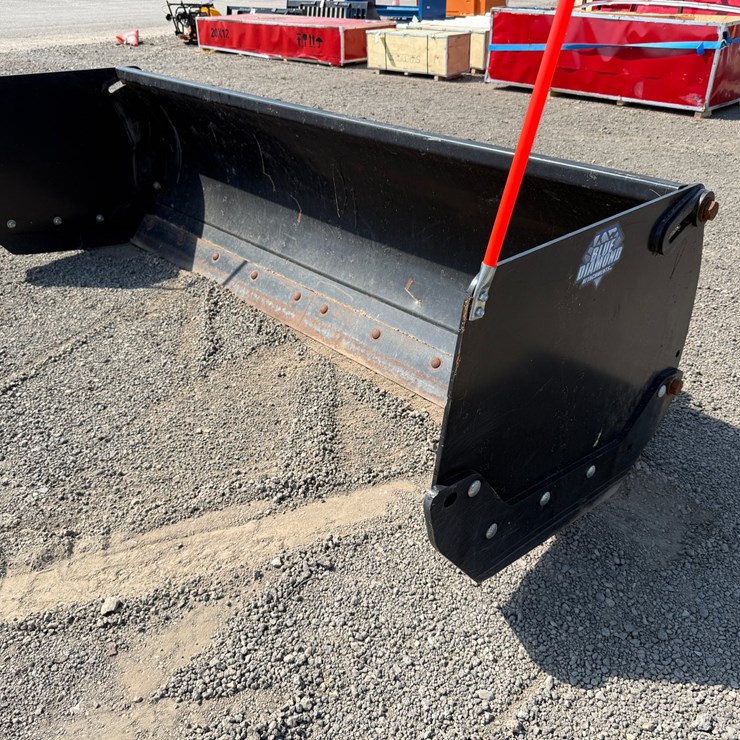 #17493 • BLUE DIAMOND 96" SKID STEER SNOW PUSHER