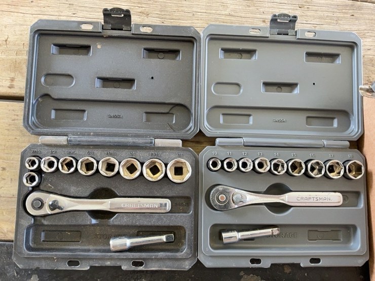 craftsman-standard-1/4-inch-socket-set-&-craftsman-metric-and-standard-3/8-socket-set-and-miscellaneous-sockets-image-3