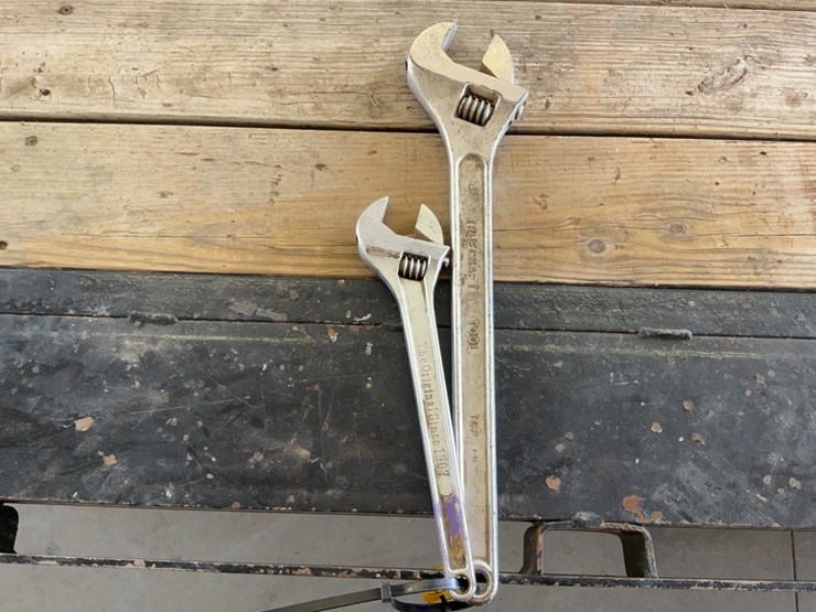 (2)-large-adjustable-wrenches-image-1