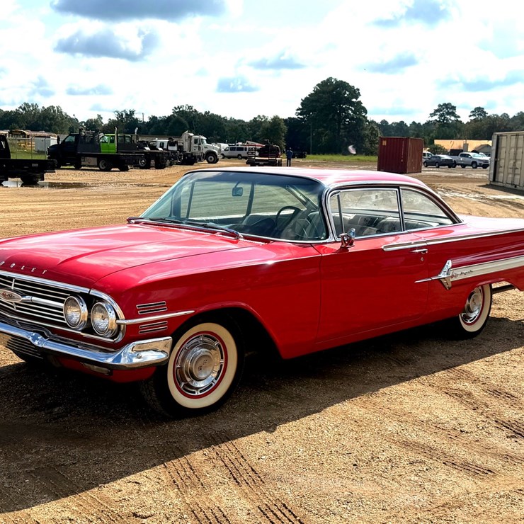 #1029 • Offered at No Reserve | 1960 CHEVROLET IMPALA 2-DOOR HARDTOP – 348 V8