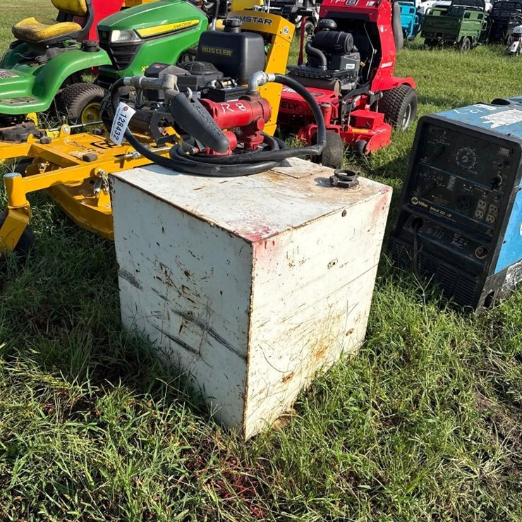 128 - DELTA 50 GALLON STEEL FUEL TANK