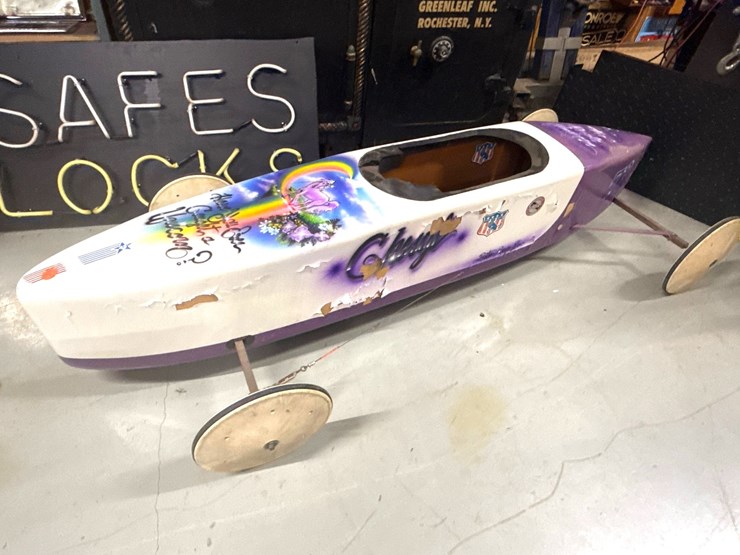 #1010-•-purple-unicorn-pedal-car-image-1