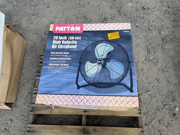 #10546-•-lot-of-(2)-patton-20"-high-velocity-fans-inv#10546-image-2