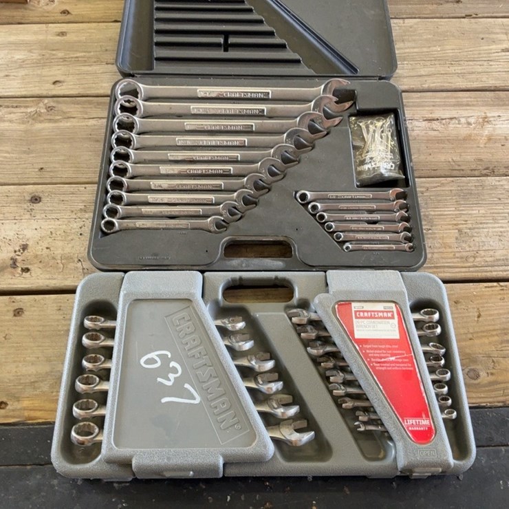 Craftsman standard and metric combination wrenches