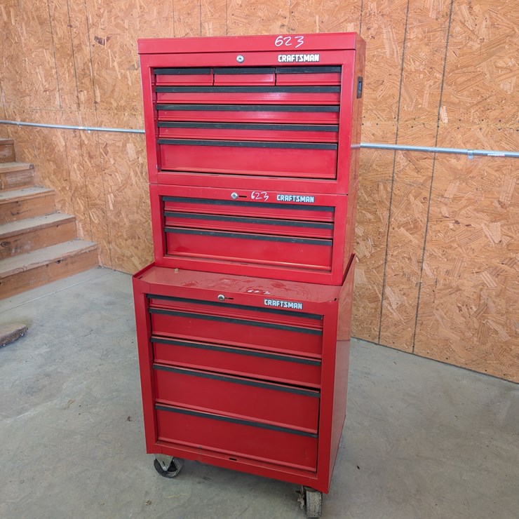 Craftsman 3 section toolbox