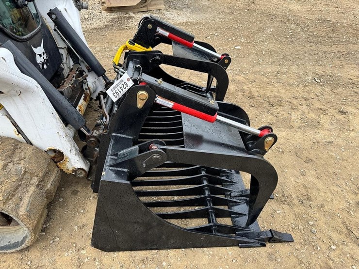 wildcat-72"-heavy-duty-skid-steer-skeleton-grapple-w/-teeth-image-4