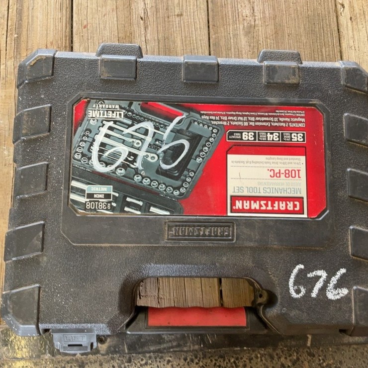108-piece Craftsman mechanic tool set