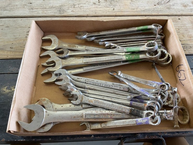 (2)-sets-of-craftsman-standard-combination-wrenches-image-1