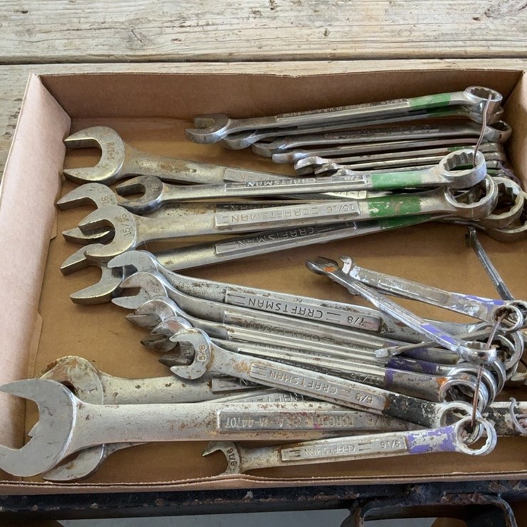 (2) sets of Craftsman standard combination wrenches