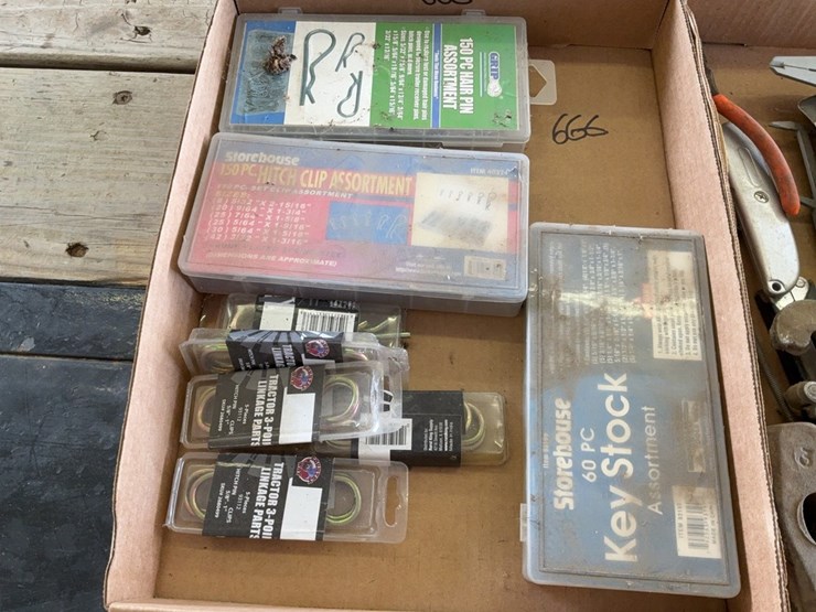 (2)-flats-of-miscellaneous-hardware-and-tools-image-2