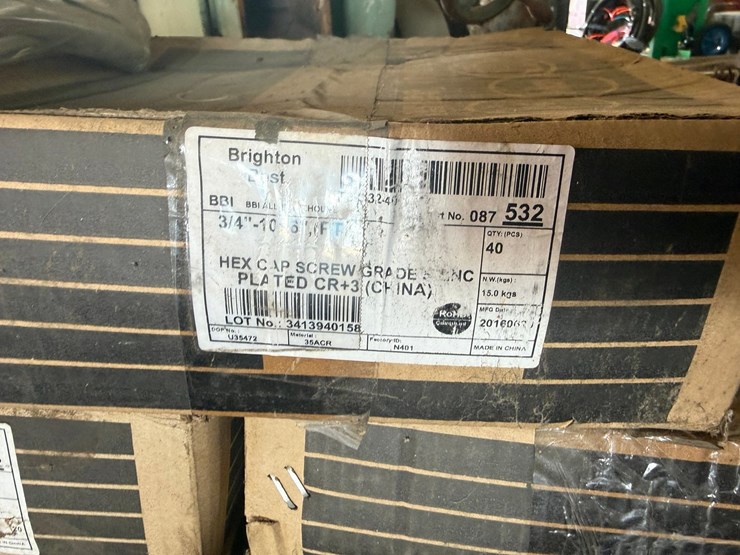 #53509-•-3/4"-10x6"-lot-of-hex-bolts-inv#53509-image-4