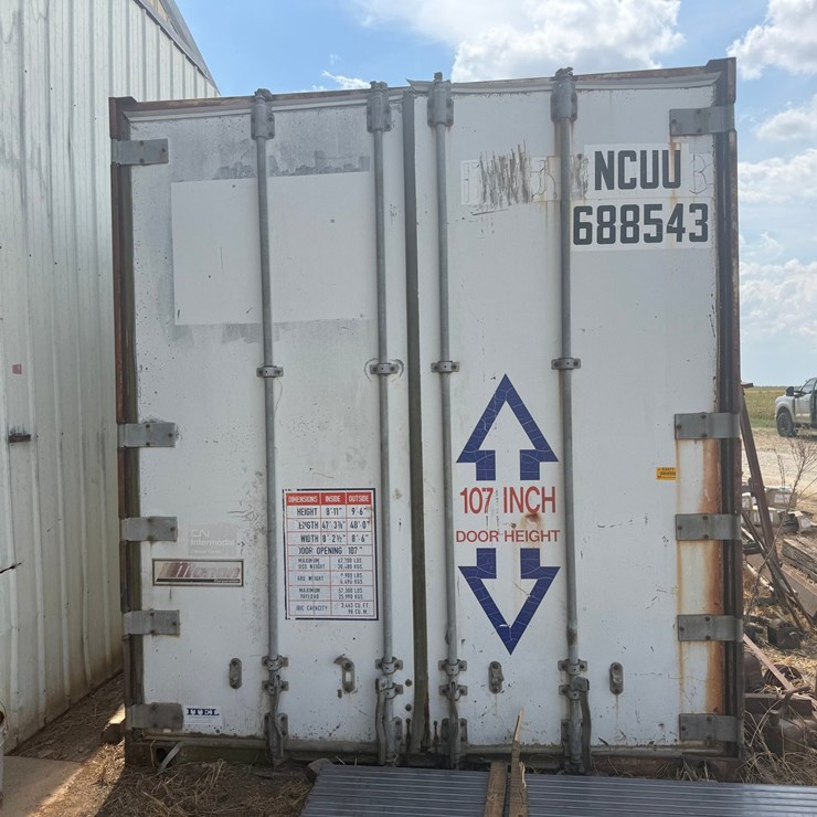 #53477 • 48"x102" 48' x 102" Van Trailer Body INV#53477