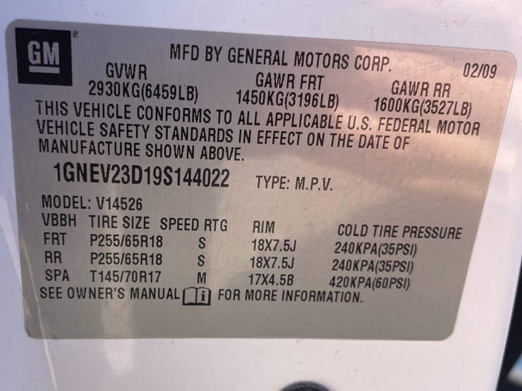 2009-chevrolet-traverse-lt-image-41