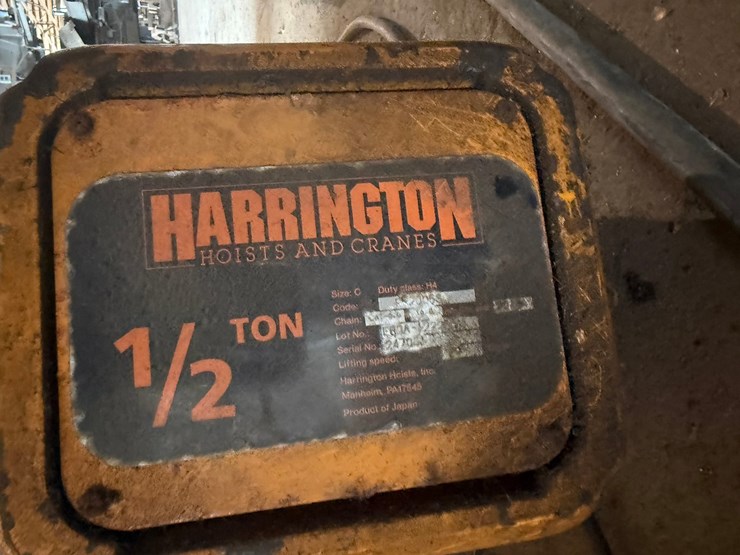 #53542-•-harrington-1/2-ton-chain-hoist-inv#53542-image-3