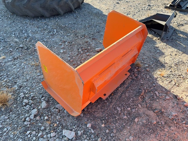 #97-•-36"-mini-skid-steer-snow-pusher-inv#54732-image-1