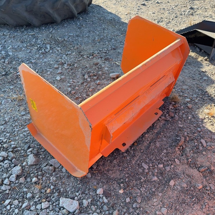 #97 • 36" Mini Skid Steer Snow Pusher INV#54732