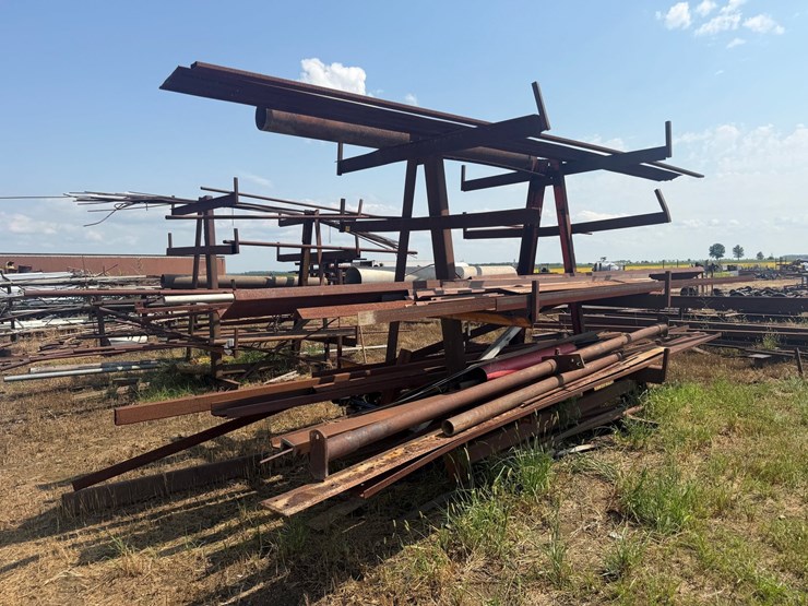 #54007-•-99"-x-80"-x-102"-pipe-rack-w/-contents-inv#54007-image-1