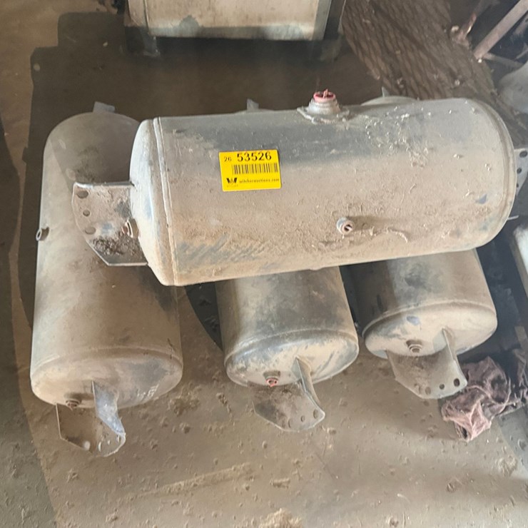 #53526 • Lot of (4) Air Brake Tanks INV#53526