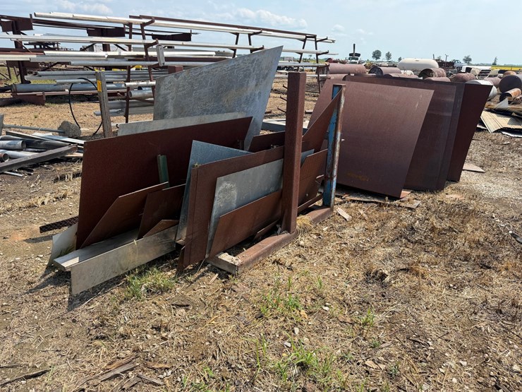 #54002-•-lot-of-sheet-metal-w/rack-inv#54002-image-1
