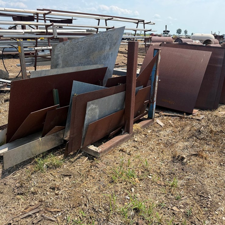 #54002 • Lot of Sheet Metal W/Rack INV#54002