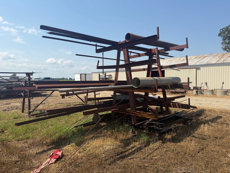 #54007-•-99"-x-80"-x-102"-pipe-rack-w/-contents-inv#54007-image-3