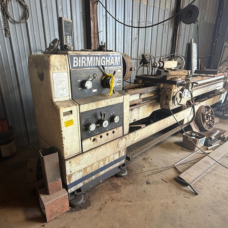 #53566 • Birmingham DL-22120 Gap Bed Lathe INV#53566