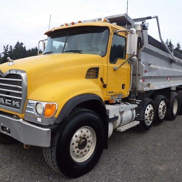 2007 Mack CV713 Granite 5-Axle Dump Truck