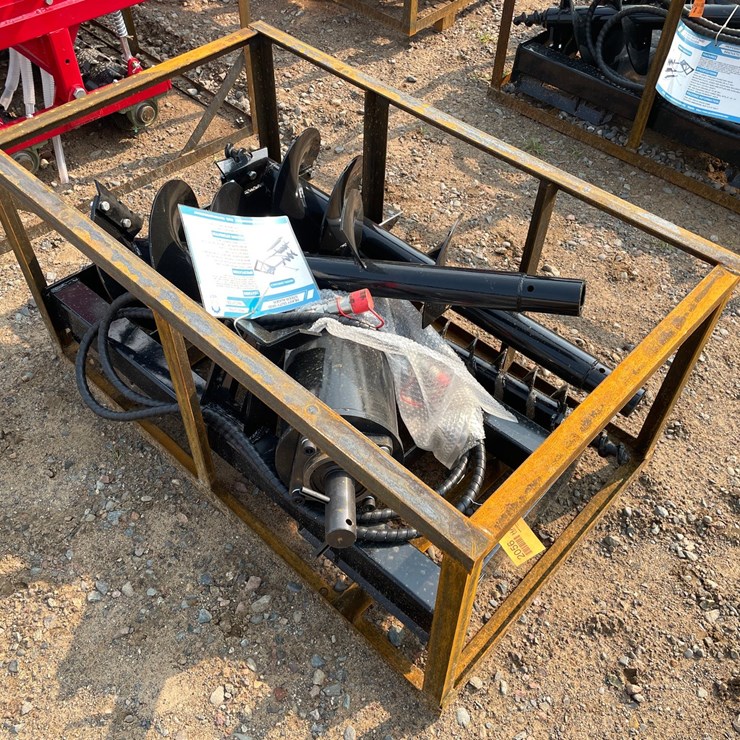 #2056 • 2026 Mower King Skid Steer Auger