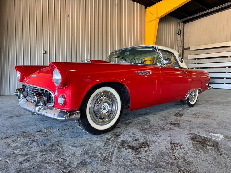 #1067-•-offered-at-no-reserve-|-1956-ford-thunderbird-hardtop-convertible-image-8