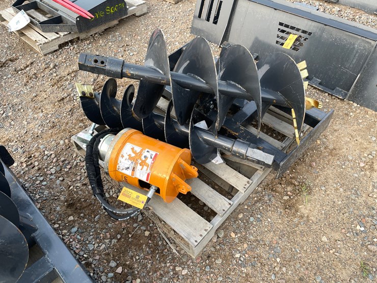 #2022-•-2026-unused-land-honor-skid-steer-loader-auger-drives-image-1