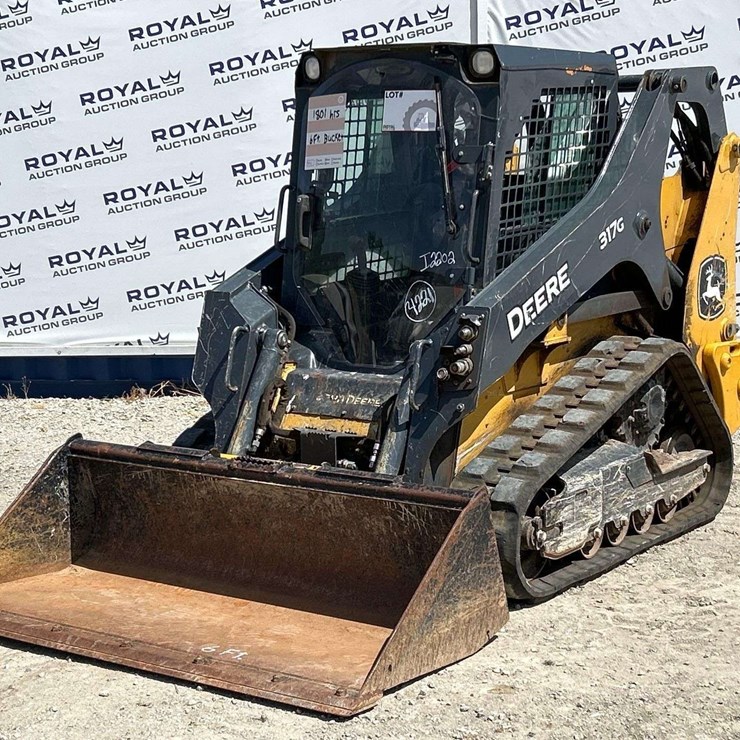 2021 John Deere 317G Compact Track Loader Skid Steer
