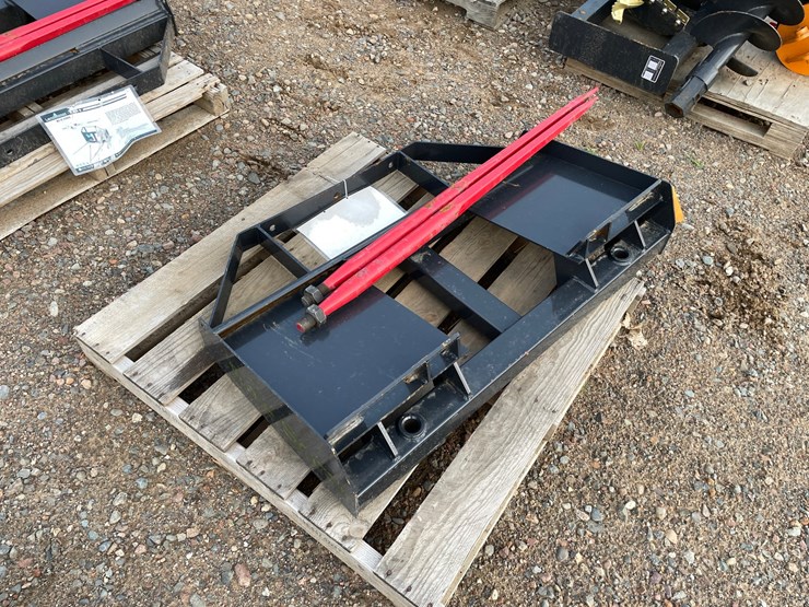 #2024-•-2026-unused-land-honor-skid-steer-bale-spear-attachment-image-2