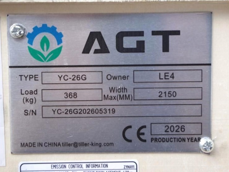 2026-agt-industrial-15hp-portable-horizontal-sawmill,-m/n-yc-26g,-unused-image-5