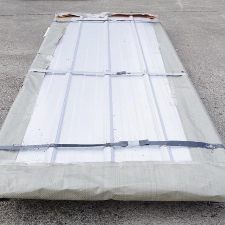 [50] FUTURE Galvalume Steel Siding / Roofing Panels, Approx. 10' x 3', M/N FT-XH50, Unused
