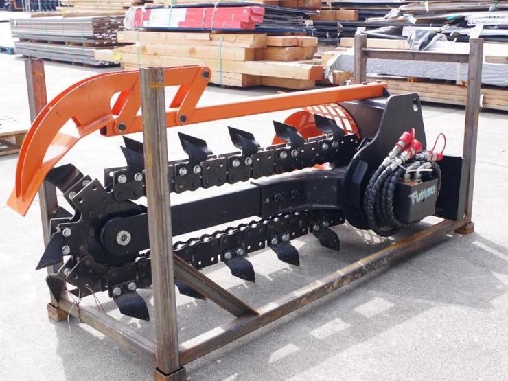 future-39"-mini-skid-steer-trencher,-m/n-ft-x39,-unused-image-1