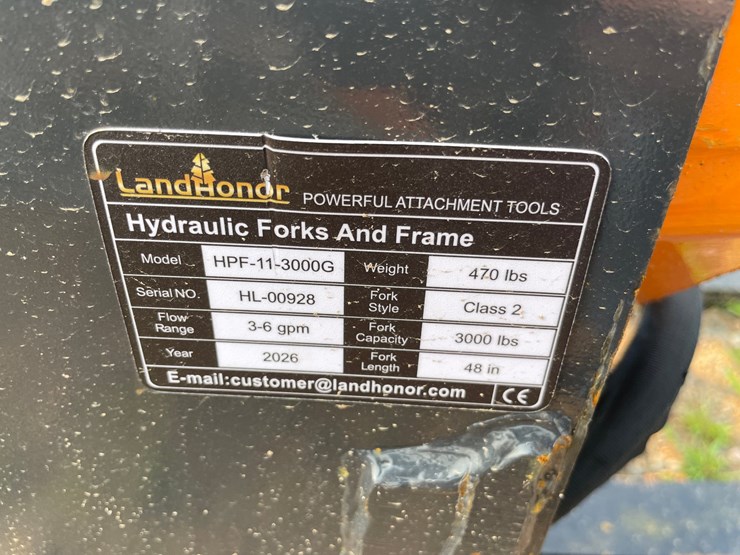 #2009-•-2026-unused-land-honor-heavy-duty-hydraulic-fork-and-frames-image-5