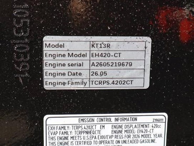 2026-cfg-industrial-kt13r-mini-excavator,-gasoline-engine,-unused-image-3