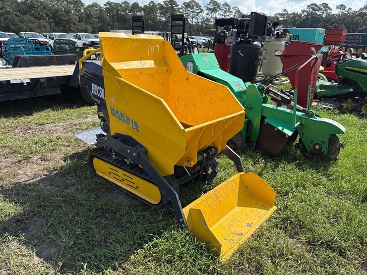 107---harris-htc50.5-stand-on-mini-loader-dumper-image-1