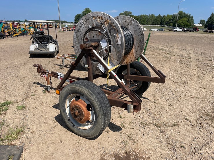 #1300-•-homemade-reel-trailer-(sells-bill-of-sale)-image-2