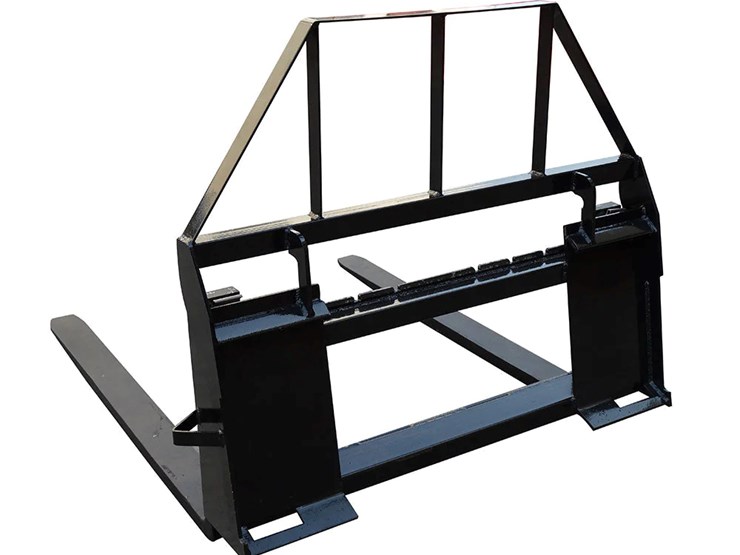 mower-king-skid-steer-48"-adjustable-pallet-fork-frame-attachment,-m/n-saii100,-unused-image-4