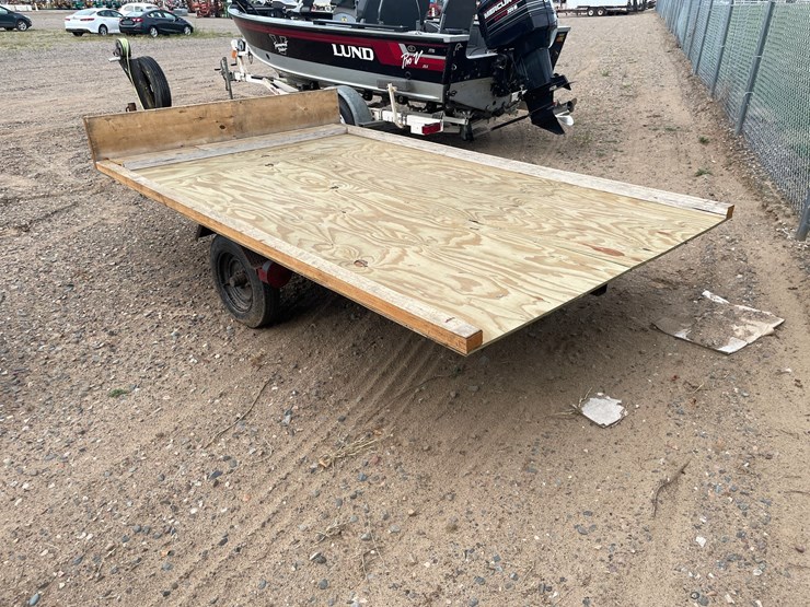 #1314-•-homemade-utility-trailer-(no-title)-**sells-bill-of-sale**-image-2