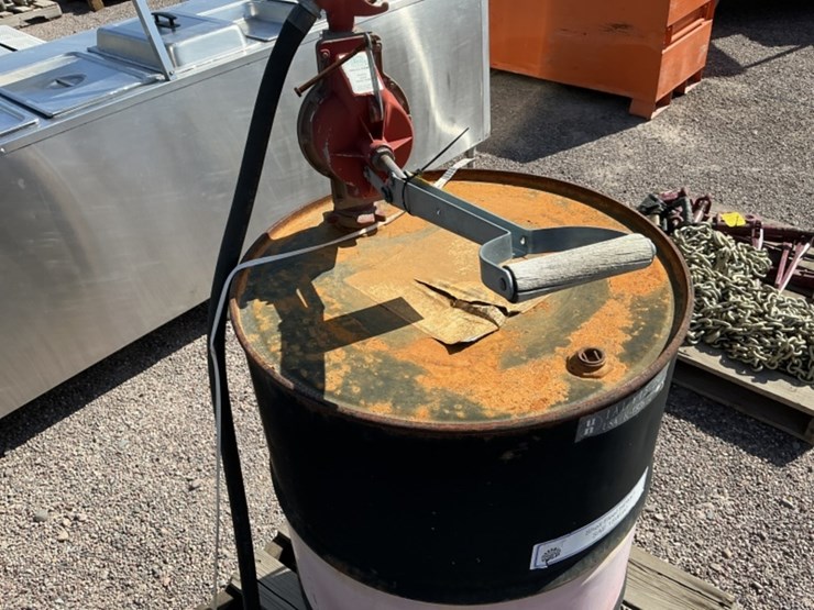 (2)-steel-barrels-&-pump-image-3