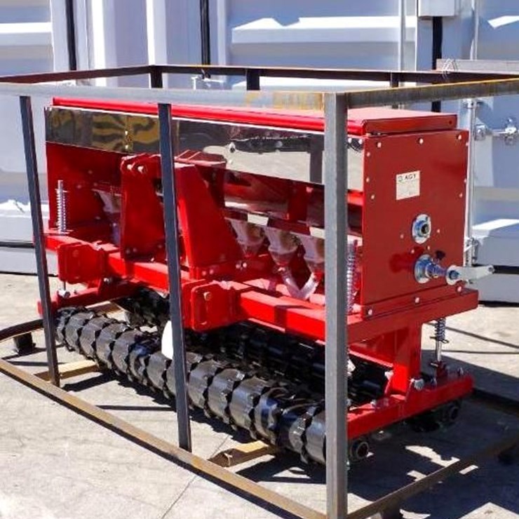 2026 AGT INDUSTRIAL 64" Skid Steer Seeder, M/N STSD10, Unused, Fits Skid Steer & 3-Point Quick Hitch