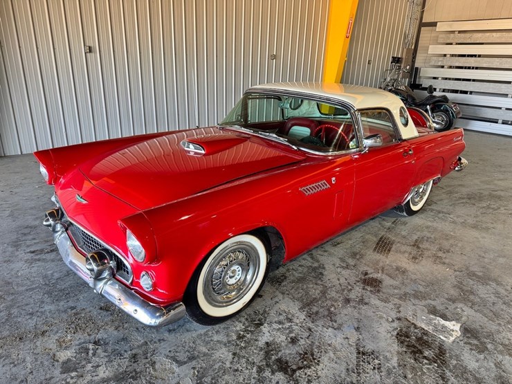 #1067-•-offered-at-no-reserve-|-1956-ford-thunderbird-hardtop-convertible-image-9