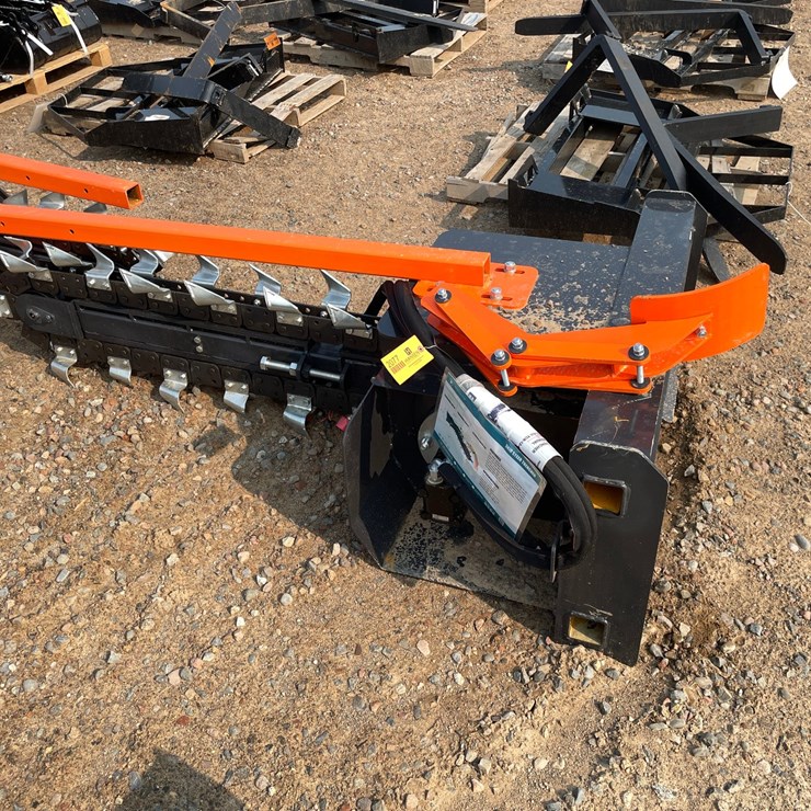 #2077 • 2026 Wolverine Skid Steer Trencher Attachment
