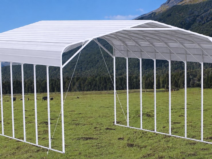 sklp-40'-x-20'-x-14'h-metal-carport,-m/n-sk-sc40,-unused-image-1