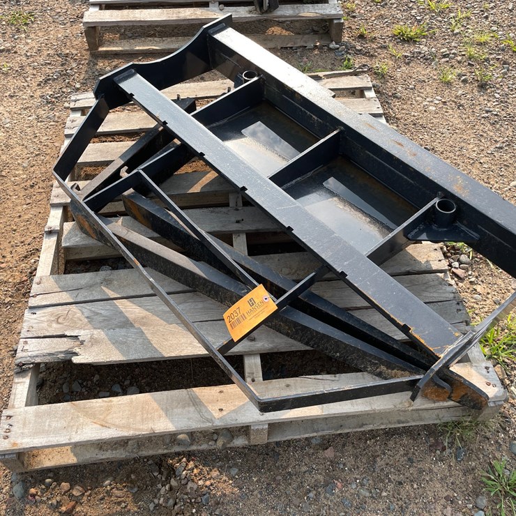 #2037 • 2026 Unused Land Honor Mini Skid Steer Pallet Fork Frame