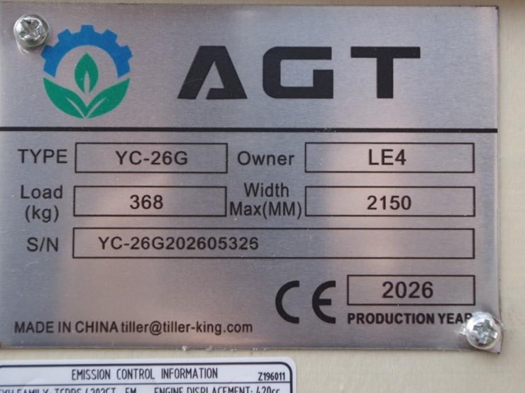 2026-agt-industrial-15hp-portable-horizontal-sawmill,-m/n-yc-26g,-unused-image-5