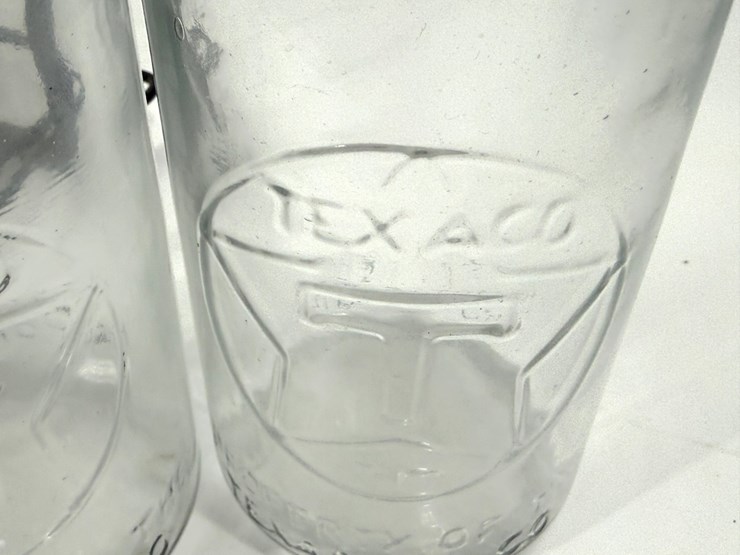 #1000-•-vintage-glass-oil-bottles-with-metal-carrier-image-8