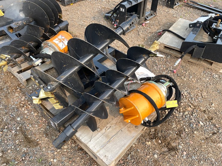 #2023-•-2026-unused-land-honor-skid-steer-loader-auger-drives-image-2